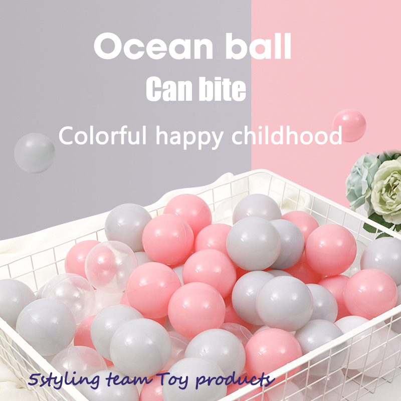 Naughty Fort пользовательский шарик океана шарик Бобо 5.5 \/ 6\/7\/8 makalon утолщенные игрушки для защиты окружающей среды пластиковый шар оптом